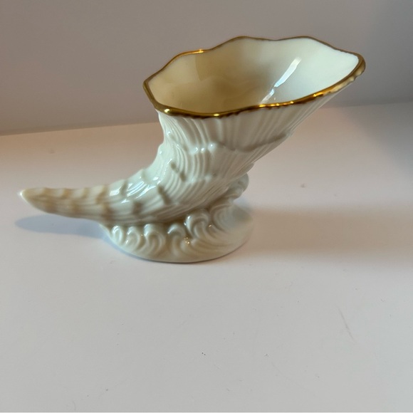 Lenox Cornucopia With Gold Trim - Picture 2 of 6